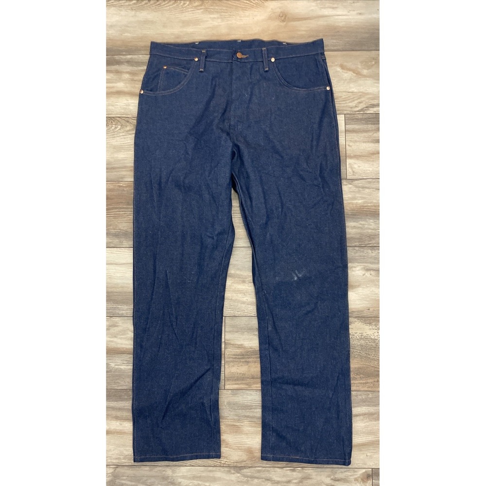 Wrangler Cowboy Cut 1031MWZ Original Fit Western Jeans Rigid Indigo Blue 38x32